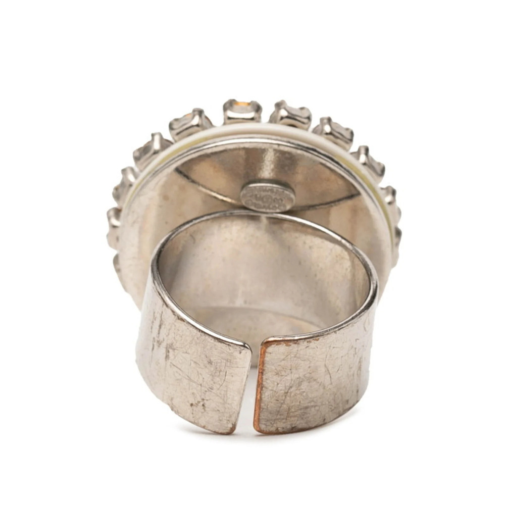 CHANEL Silver Logo Ring - Picture 3 of 4